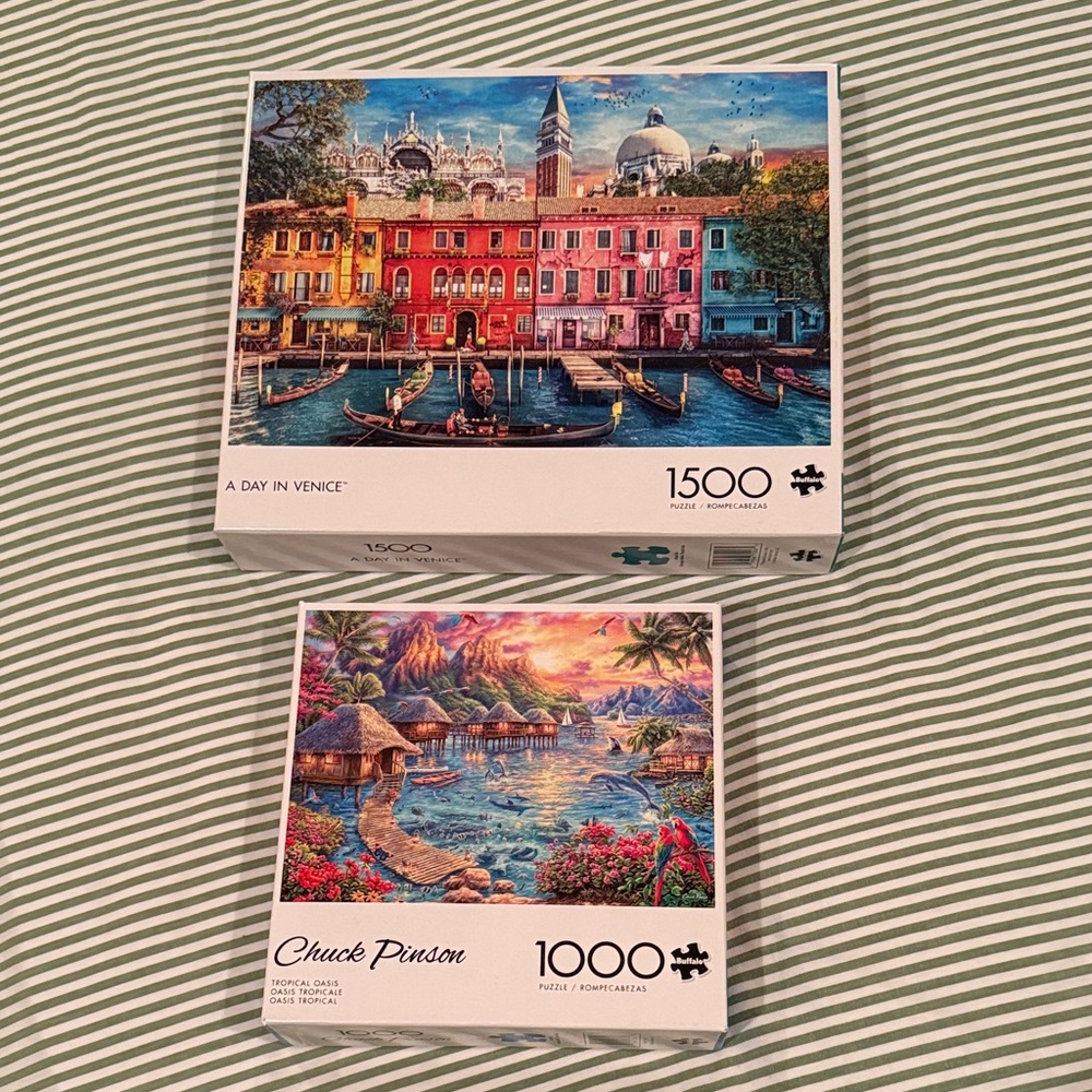 Two complete Buffalo puzzles